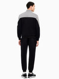 EA7 U Tuta 2 pezzi colour block NERO/GRIGIO