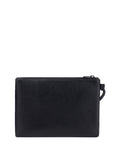 EA7 U Borsello pochette logo in rilievo nero