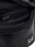 EA7 U Marsupio in ecopelle logo nero