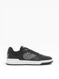 EA7 U Sneakers logo EA7 NERO/B.CO