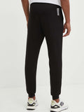 EA7 U Pantaloni tuta logo basic nero