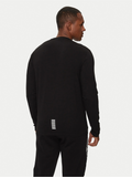 EA7 U T-shirt manica lunga nero