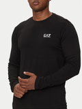 EA7 U T-shirt manica lunga nero