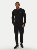 EA7 U T-shirt manica lunga nero