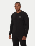 EA7 U T-shirt manica lunga nero