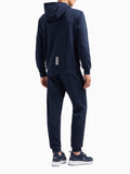 EA7 U Tuta due pezzi felpa e pantalone blu