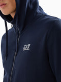 EA7 U Tuta due pezzi felpa e pantalone blu