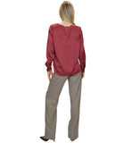 EMMEMARELLA1 Pantaloni a quadro Amato multicolor