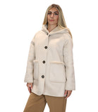 EMMEMARELLA1 Cappotto Ottone beige