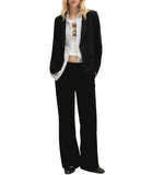 EMMEMARELLA1 Pantalone Palace nero