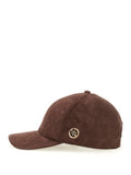 GUESS ACC D COL Cappello baseball scamosciato marrone