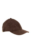 GUESS ACC D COL Cappello baseball scamosciato marrone