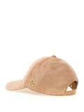 GUESS ACC D COL Cappello baseball scamosciato cognac