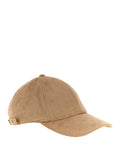 GUESS ACC D COL Cappello baseball scamosciato cognac