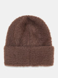 GUESS ACC D COL Cappello fluffy marrone