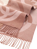 GUESS ACC D COL Sciarpa logata 52 x 190 cm CANNELLA