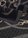 GUESS ACC D COL Foulard quadrato 120x120 nero