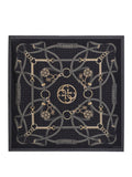 GUESS ACC D COL Foulard quadrato 120x120 nero