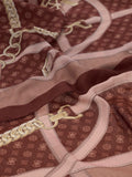 GUESS ACC D COL Foulard quadrato 120x120 BORGOGNA