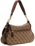 GUESS Borsa Samantha flap latte