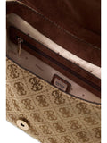 GUESS Borsa Samantha flap latte