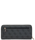GUESS ACC D COL Portafoglio Brenton logato GRIGIO/NERO