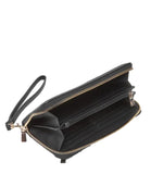 GUESS ACC D COL Portafoglio Brenton logato GRIGIO/NERO