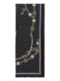 GUESS ACC D PRE Sciarpa stampata 70x180 nero