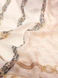 GUESS ACC D PRE Sciarpa stampata 70x180 TAUPE