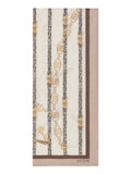 GUESS ACC D PRE Sciarpa stampata 70x180 TAUPE