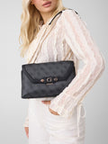 GUESS ACC D PRE Tracollina convertible Lindsey GRIGIO/NERO