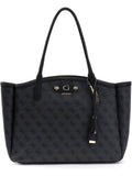 GUESS ACC D PRE Borsa Lindsey Tote GRIGIO/NERO