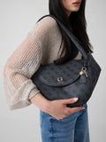 GUESS ACC D PRE Borsa coleen Flap GRIGIO/NERO