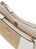 GUESS ACC D PRE Borsa Noelle a spalla BIANCO/BEIGE