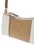 GUESS ACC D PRE Borsa Noelle a spalla BIANCO/BEIGE