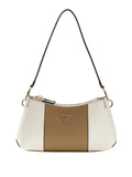 GUESS ACC D PRE Borsa Noelle a spalla BIANCO/BEIGE