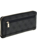 GUESS ACC D PRE Portafoglio Lindsey large zip around GRIGIO/NERO