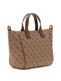GUESS ACC D PRE Borsa shopper small follie beige
