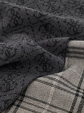 GUESS ACC U COL Sciarpa Milano jacquard 30 x 175 cm nero