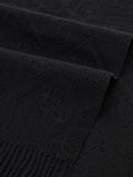 GUESS ACC U COL Sciarpa Boston embossed 45 x 190 cm nero