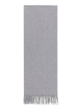 GUESS ACC U COL Sciarpa Boston embossed 45 x 190 cm grigio
