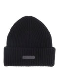 GUESS ACC U COL Cappellino beanie logo nero