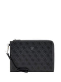 GUESS ACC U PRE Pochette Milano logata nero