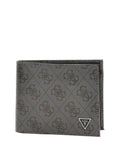GUESS ACC U PRE Portafoglio Milano bifold con tasca portamonete nero
