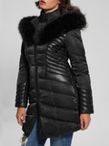 GUESS APP D COL Giubbotto new oxana nero