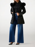 GUESS APP D COL Giubbotto new oxana nero