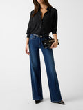 GUESS APP D COL Blusa con fiocco nero