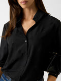 GUESS APP D COL Blusa con fiocco nero