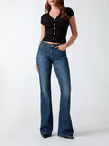 GUESS APP D COL Jeans Beverly low rise DENIM