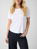 GUESS APP D COL T-shirt diamond fall bianco